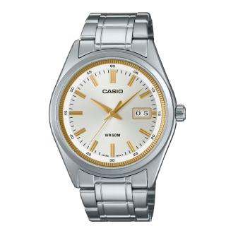 【CASIO 卡西歐】時尚帥氣鋼帶男錶(MTP-B180D-7A)