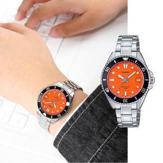 【CASIO 卡西歐】帥氣鋼帶石英錶(MDV-10D-4A1)