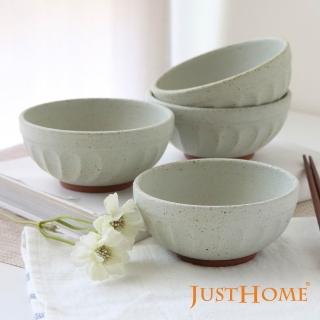 【Just Home】微光沐境陶瓷飯碗4件組/馬克杯2件組-2款選(可微波 碗 碗盤 杯子 300mL 咖啡杯 水杯 拿鐵杯)