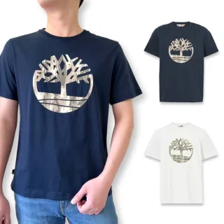 【Timberland】踢不爛 男生 短TEE 經典大樹LOGO 棉質 短袖T恤(134124)