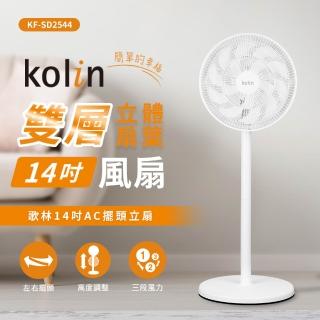 【Kolin 歌林】14吋循環立扇/電風扇/風扇(KF-SD2544)