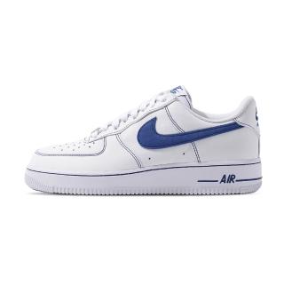 【NIKE 耐吉】Air Force 1”07 LV8 男鞋 藍白色 皮革 透氣 AF1 休閒 運動 休閒鞋 HQ2037-100