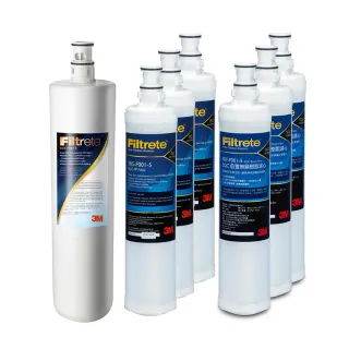 【3M】S004淨水器濾心+PP濾心3入+樹脂濾心3入(3US-F004-5+3RS-F001-5*3+3RF-F001-5*3/ S301 一年份濾心)