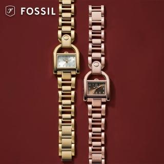 【FOSSIL】Harwell系列 ES5327 ES5328 林予晞推薦 馬鞍 夜光指標 不鏽鋼 石英 女錶