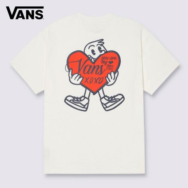 【VANS 官方旗艦】XOXO GFX 男女款米白色短袖T恤