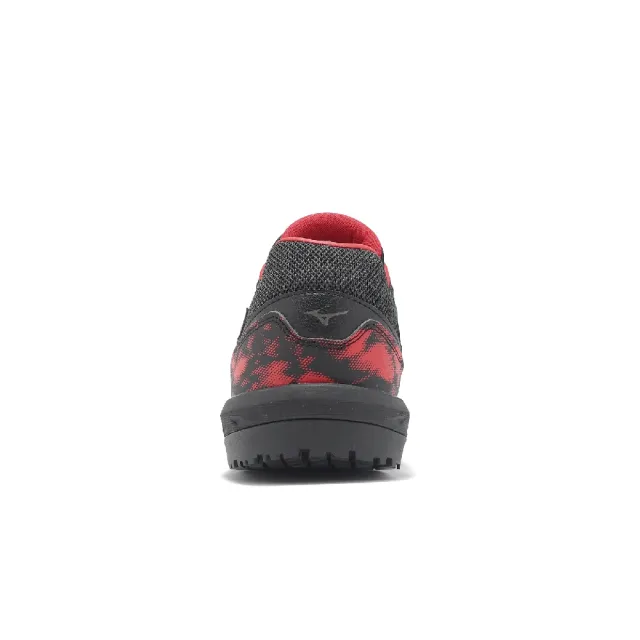 【MIZUNO 美津濃】工作鞋 Prime Fit PG12L 男鞋 中油中鋼 防護鞋 黑紅 美津濃(F1GD2480-09)