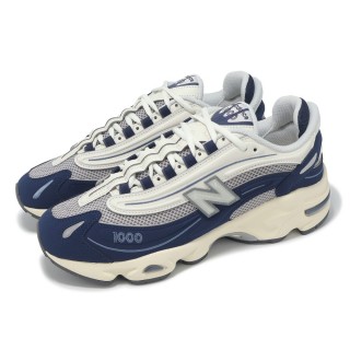 【NEW BALANCE】休閒鞋 1000 男鞋 海軍藍 海鹽 復古 緩震 運動鞋 NB(M1000MEN-D)