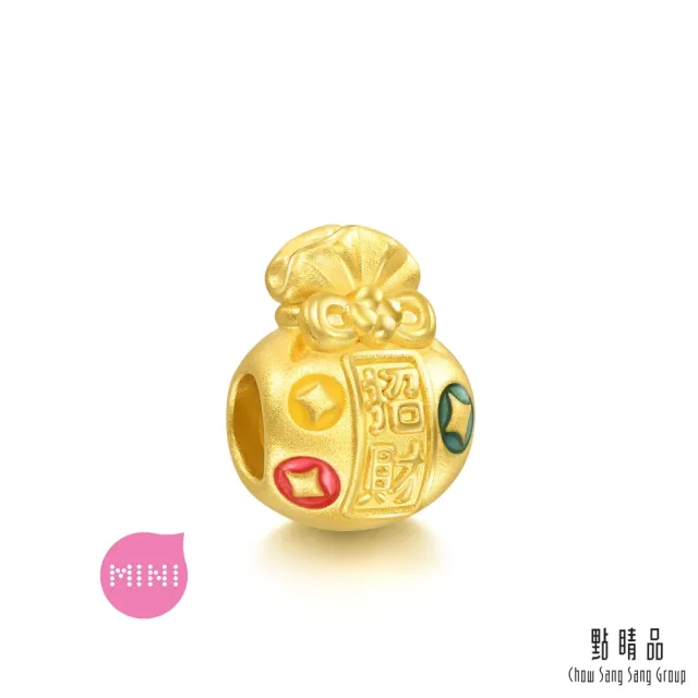 【點睛品】Charme Mini 招財御守 黃金串珠