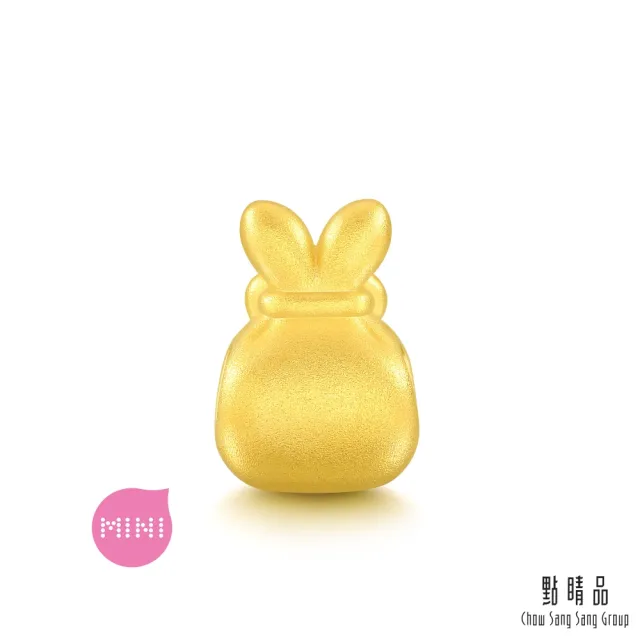 【點睛品】Charme Mini 納福兔御守 黃金串珠