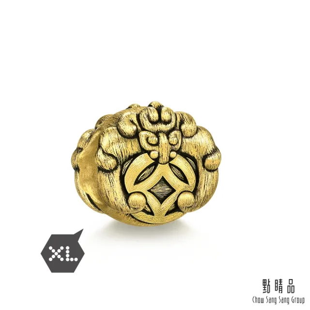 【點睛品】Charme XL 福運銅錢 黃金串珠