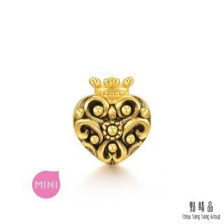 【點睛品】V&A博物館系列 心型皇冠 黃金串珠