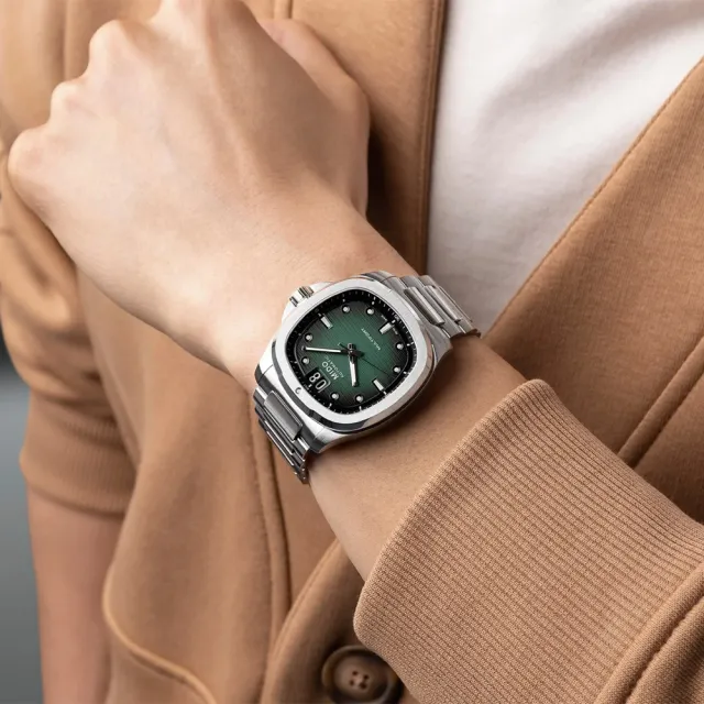 【MIDO 美度】廣告配戴款 TV大日期窗機械錶 鋼帶 40mm 送禮 禮物 推薦(任選一款)