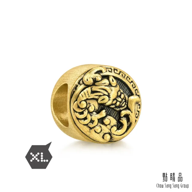 【點睛品】網路獨家款 Charme XL 神勇貔貅 黃金串珠
