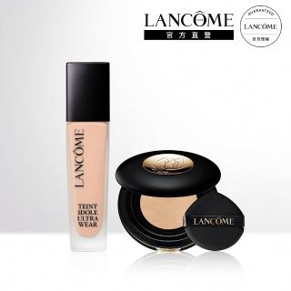【蘭蔻】官方直營 零粉感超持久水潤組(LANCOME/零粉感/粉底/水粉霜/雙入組/全新升級)