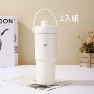【Beroso 倍麗森】買一送一2025升級款316不鏽鋼內陶瓷保溫環保手提杯735ml-三色任選(雙層/保冰杯/隨行杯)