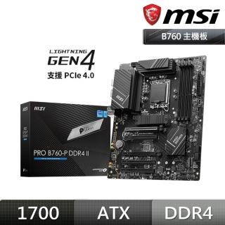 【MSI 微星】PRO B760-P DDR4 II 主機板
