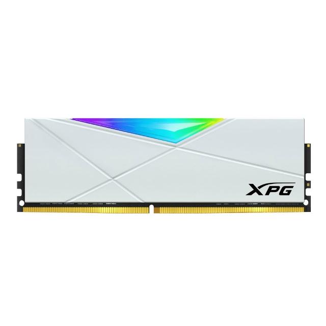 【ADATA 威剛】SPECTRIX D50 DDR4 3200 16GBx2 RGB 超頻桌上型記憶體(AX4U3200716G16A-DW50)