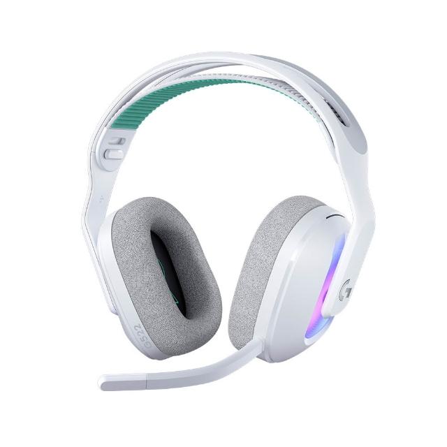 【Logitech G】G522 LIGHTSPEED三模無線遊戲耳機(白色)
