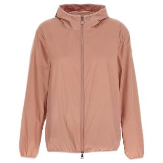 【MONCLER】春夏新款 女款 FEGEO 短版連帽風衣外套-粉色(1號USA-S、2號USA-M、3號USA-L、4號USA-XL)