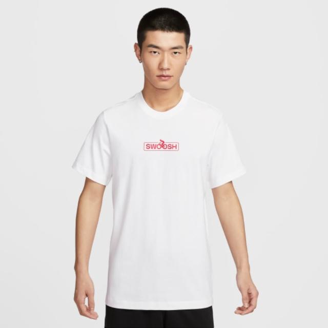【NIKE 耐吉】短袖上衣 男 AS M NSW TEE CLUB SSNL 2 SU25 白粉黃 HJ0731-100