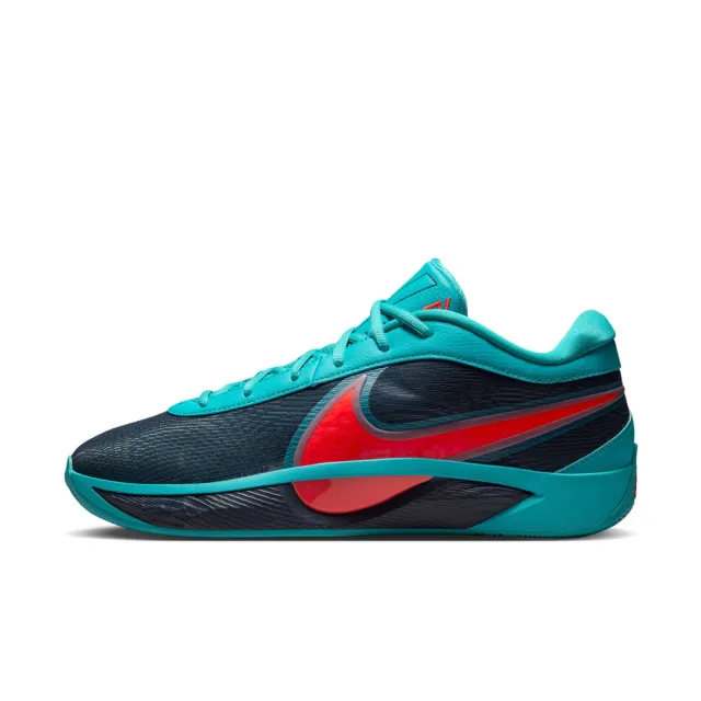 【NIKE 耐吉】籃球鞋 男鞋 運動鞋 字母哥 實戰 GIANNIS FREAK 6 EP 藍綠 FJ7807-300