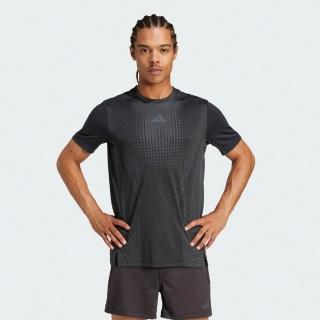【adidas 愛迪達】短袖上衣 男 訓練 慢跑 亞規 AIRCHILL TEE 黑 JI8196