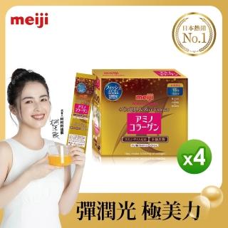 【Meiji 明治】膠原蛋白粉璀璨金15日份4入(共60包)