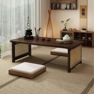 【匠俱】楠竹折疊茶几(茶几 楠竹飄窗折疊桌 榻榻米桌子小茶几 窗臺炕桌吃飯矮桌)