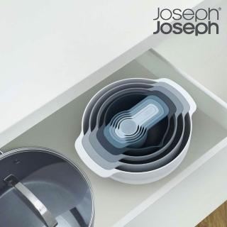【Joseph Joseph】甜蜜烘焙組(多功能攪拌量測盆9件組+旋轉收納打蛋器)