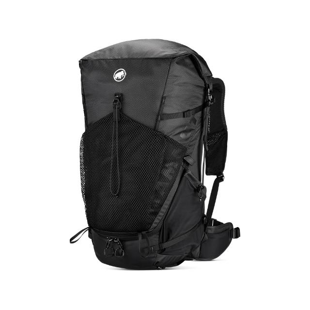 【Mammut 長毛象官方直營】Ducan Spine 50-60 動態背負健行後背包 50-60L 黑色 #2530-01480