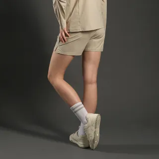 【GIORDANO 佐丹奴】女裝防曬抗UV冰涼感短褲(86 古島褐)