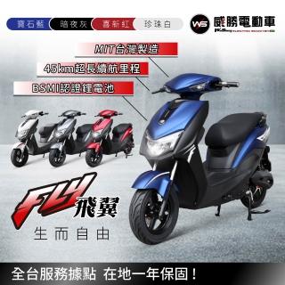 【威勝電動車】飛翼 Flywing 帥氣微型電動二輪車-TSV55(免駕照/合法上路/微電車)