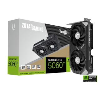 【ZOTAC 索泰】GAMING GeForce RTX 5060 Ti 8GB Twin Edge 顯示卡