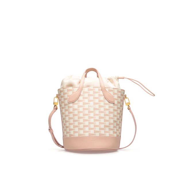 【BALLY】官方直送 PENNANT 印花TPU水桶包(bally 托特包)