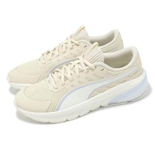 【PUMA】慢跑鞋 Cell Glare Wns 女鞋 米 藍 緩衝 支撐 拼接 運動鞋(309992-12)