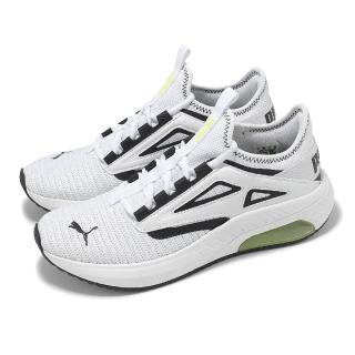 【PUMA】慢跑鞋 X-Cell Ayro 男鞋 白 黑 拼接 緩衝 運動鞋(311648-05)