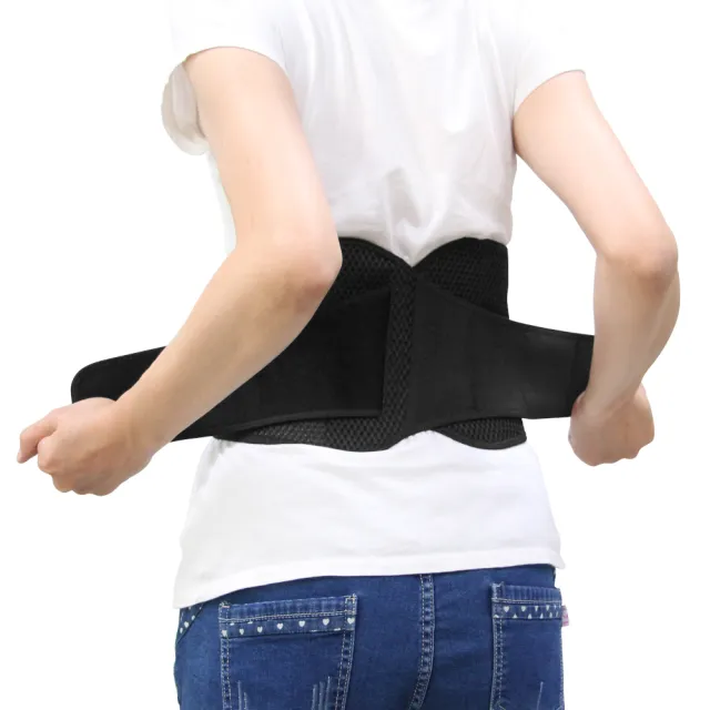 【BodyVine 巴迪蔓】透氣調整型護腰帶(腰腹背舒適穩固-1只 SP-16100)
