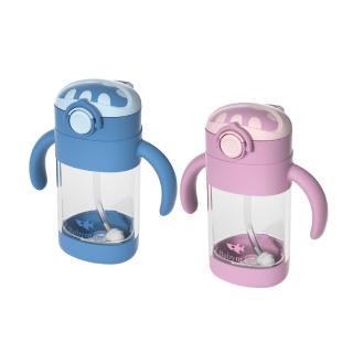 【Babymate】Babymate兒童鯊魚造型吸管珠珠杯