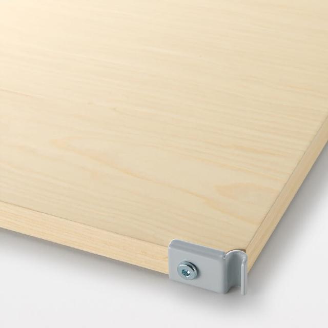 【MUJI 無印良品】SUS追加棚/木製/灰/84(大型家具配送)