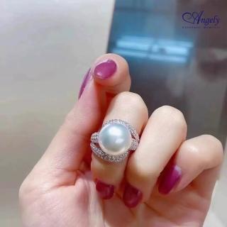 【Angely】流行時髦貝珠設計戒指