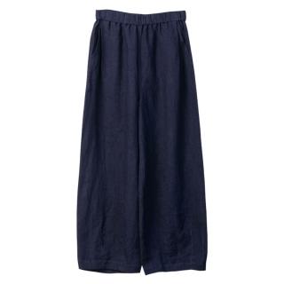 【時尚巴黎】現貨+預購 休閒褲寬管長褲(亞麻透氣寬鬆燈籠褲女褲子2色74kc7)
