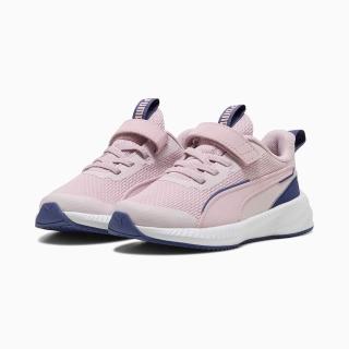 【PUMA】休閒鞋 童鞋 中童 兒童 運動鞋 魔鬼氈 FLYER 3 AC+ PS 粉紫 40152705