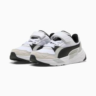【PUMA】休閒鞋 童鞋 中童 兒童 運動鞋 魔鬼氈 TRINITY 2 AC+ PS 灰白黑 40149101