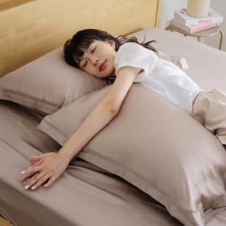 【翔仔居家】100%萊賽爾 60支天絲 枕套2入組-恆光(50x75cm)