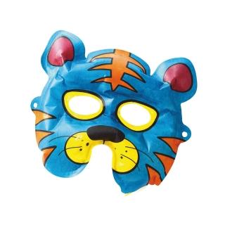 【韓國 COLORLOON】3D造型手繪紙氣球-老虎面具(如魔法般的3D紙氣球)