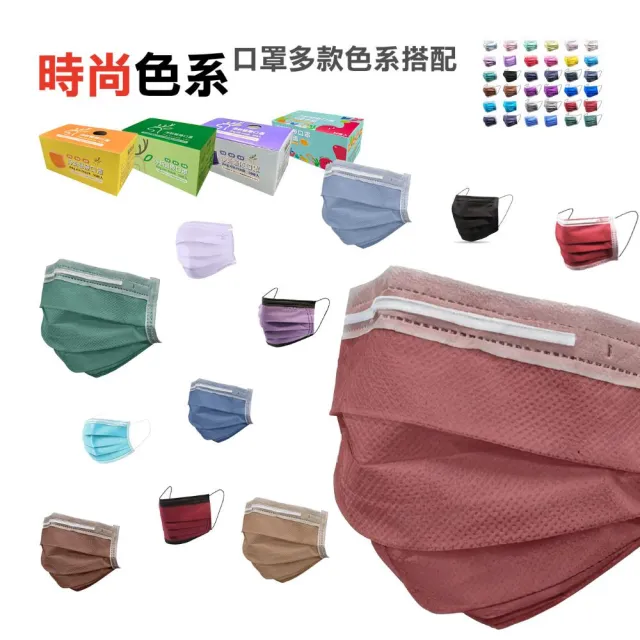 【淨新】雙鋼印醫療級口罩4盒組50入/盒(成人/兒童口罩/國家隊 防飛沫/灰塵/共200片)