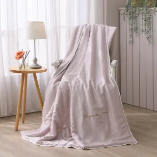 【HOYACASA】60支琉璃天絲涼被-清淺典雅系列 琉璃紫(150x190cm) 涼被/冷氣毯