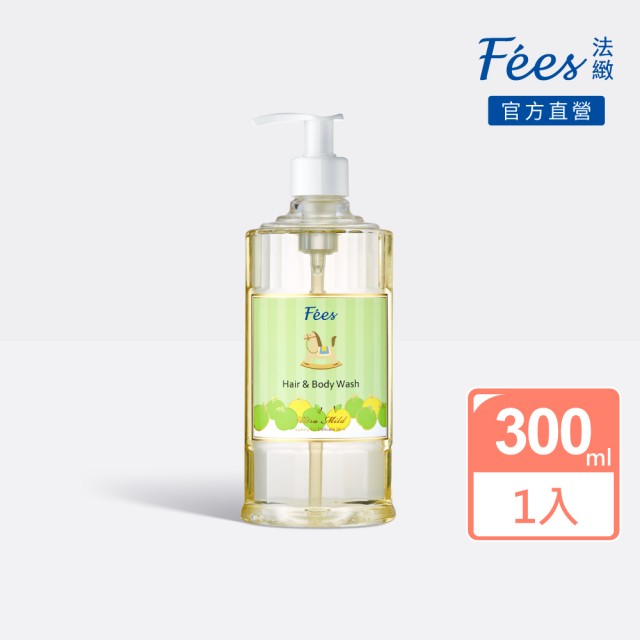 【Fees 法緻】嬰兒柔護洗髮沐浴精-香蘋300ml
