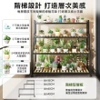 【匠藝家居】落地花架 陽台花架 三層花架 盆栽架 植物架 花盆架 可移動層架(80*40*100 帶輪子 層高可調)