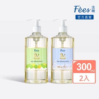 【Fees 法緻】嬰兒柔護洗髮沐浴精300ml 2入組